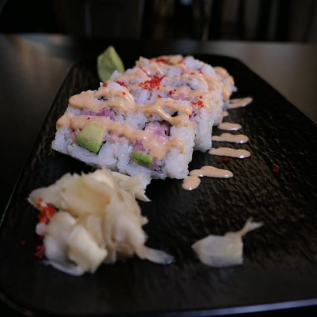 Spicy Tuna Avocado Roll.