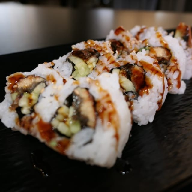 Eel Cucumber Roll.