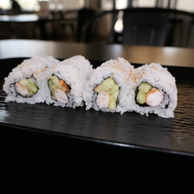 Shrimp Cucumber Roll.