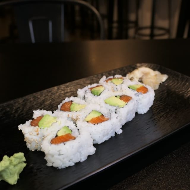 Salmon Avocado Roll.