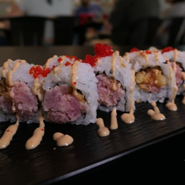 Crunchy Spicy Tuna Roll.